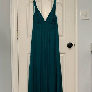 Banana Republic Emerald Maxi Gown Size 2